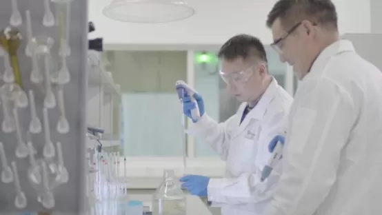 Analyse mit Hilfe von Gas und Gasgemisch